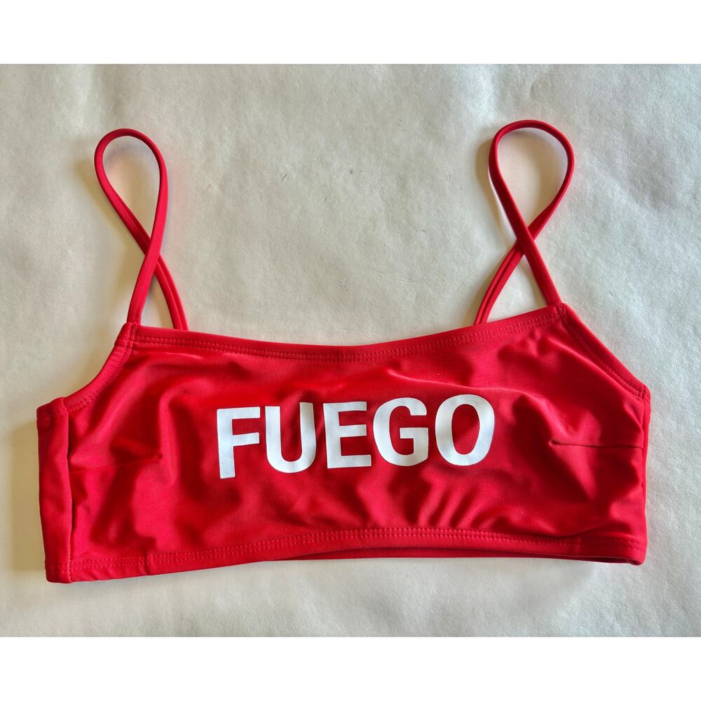 Rue 21 FUEGO Red Sports Bra SMALL